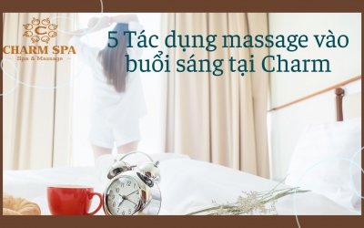 tác dụng massage vào buổi sáng
