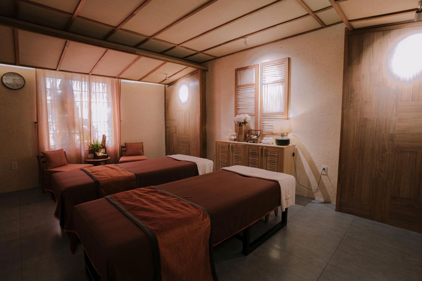 Không gian phòng dịch vụ tại Charm Spa Nha Trang