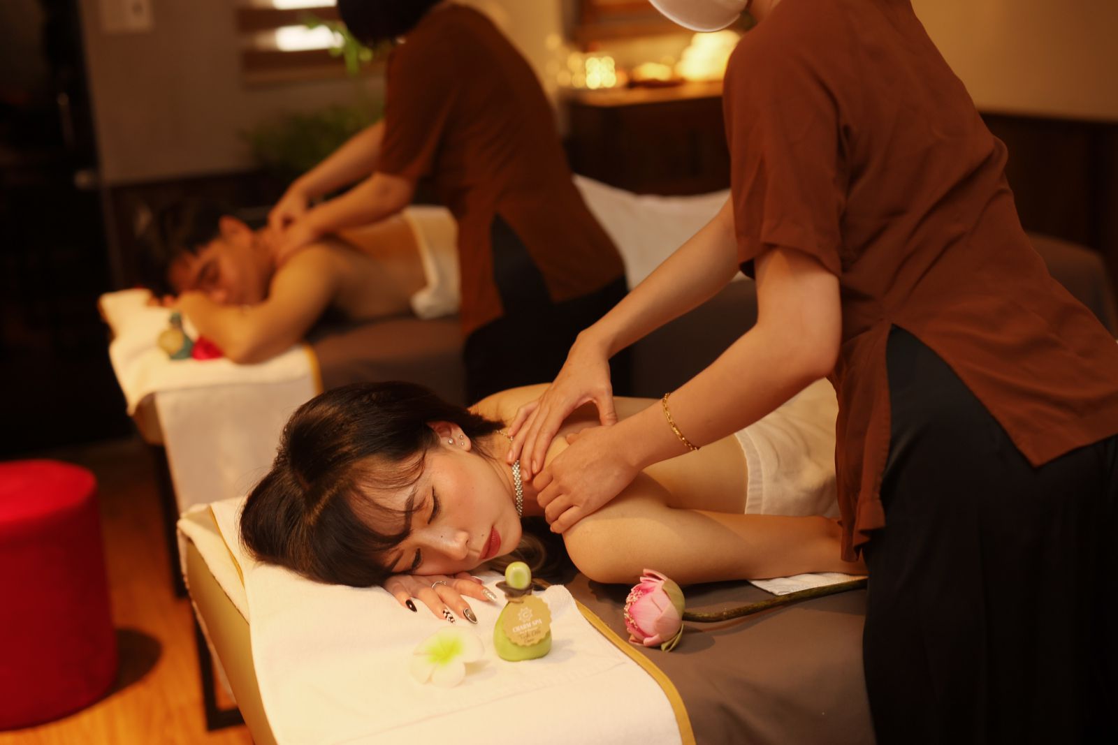 dịch vụ massage chi nhánh Charm spa Đà Lạt