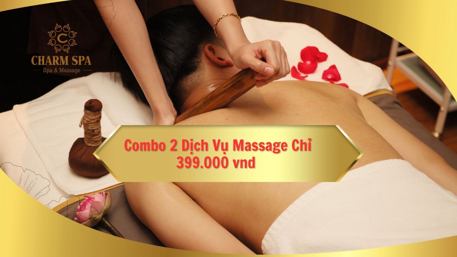 Combo 2 Dịch Vụ Massage Chỉ 399.000 vnd 