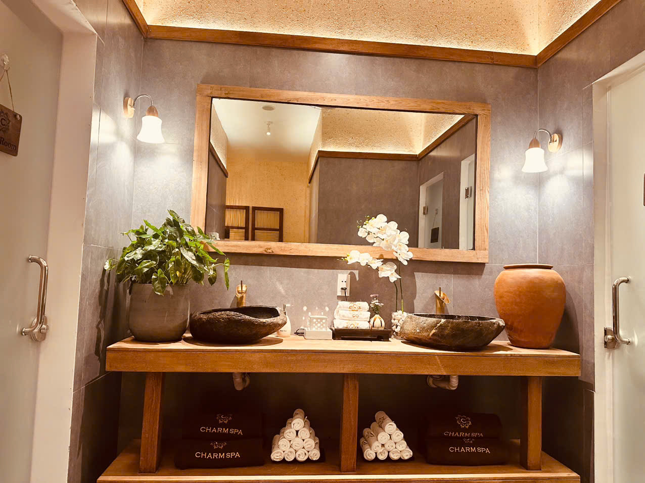 khu xông hơi Charm spa Garden Nha Trang