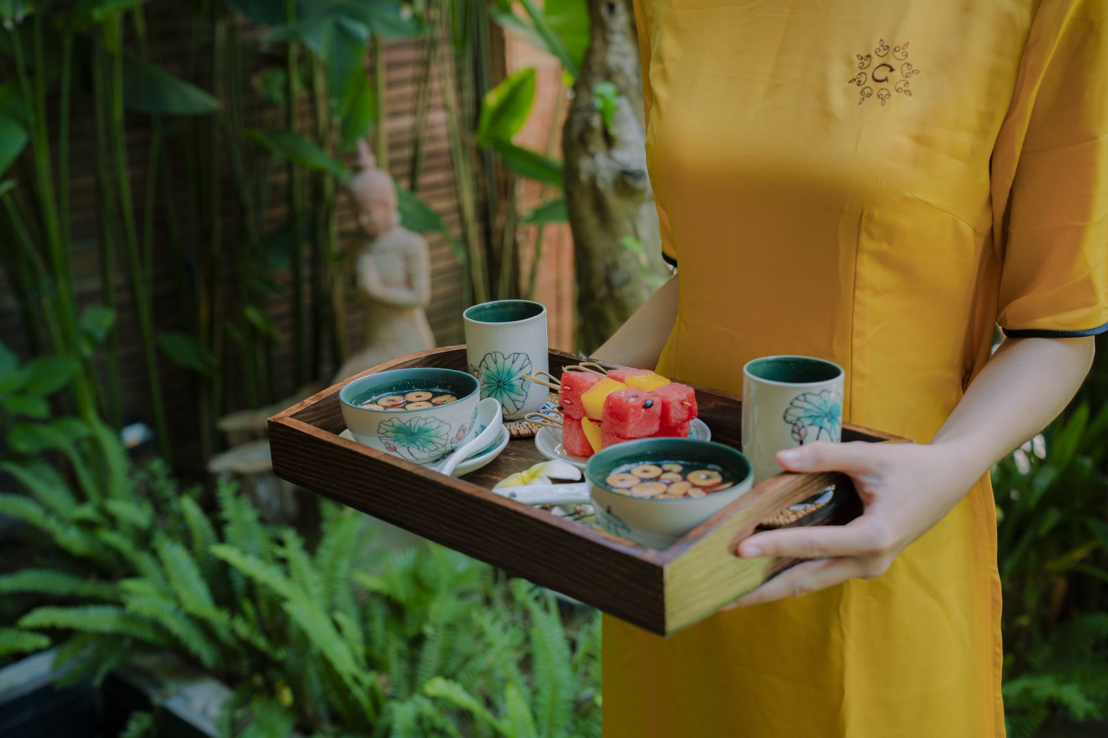 ăn nhẹ tại Charm spa