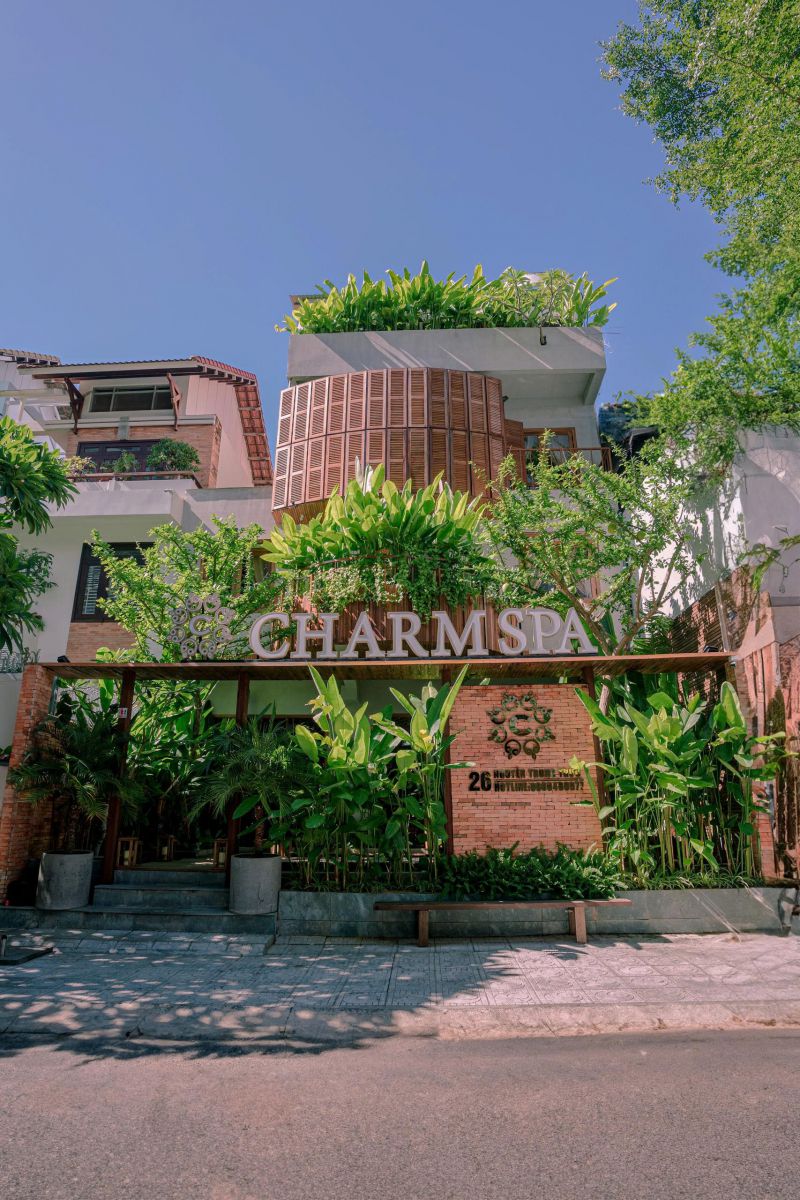 không gian tại chi nhánh Charm Spa Garden Nha Trang