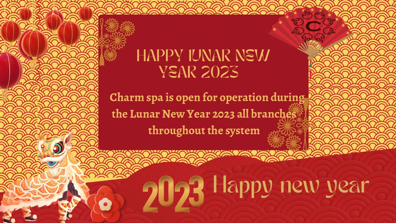lunar new year - charm spa
