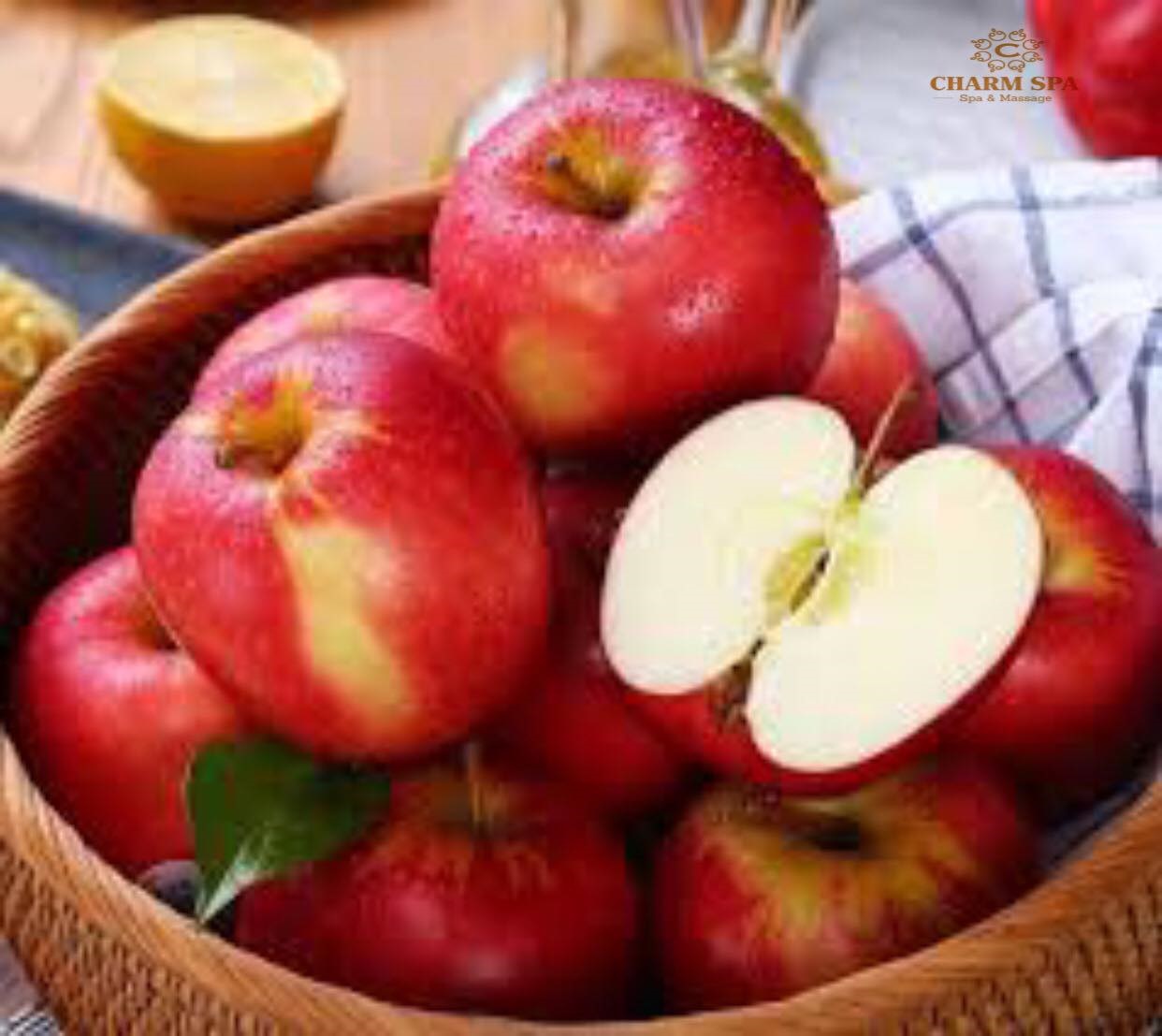 Trong táo có chứa axit malic - một loại axit nằm trong gan